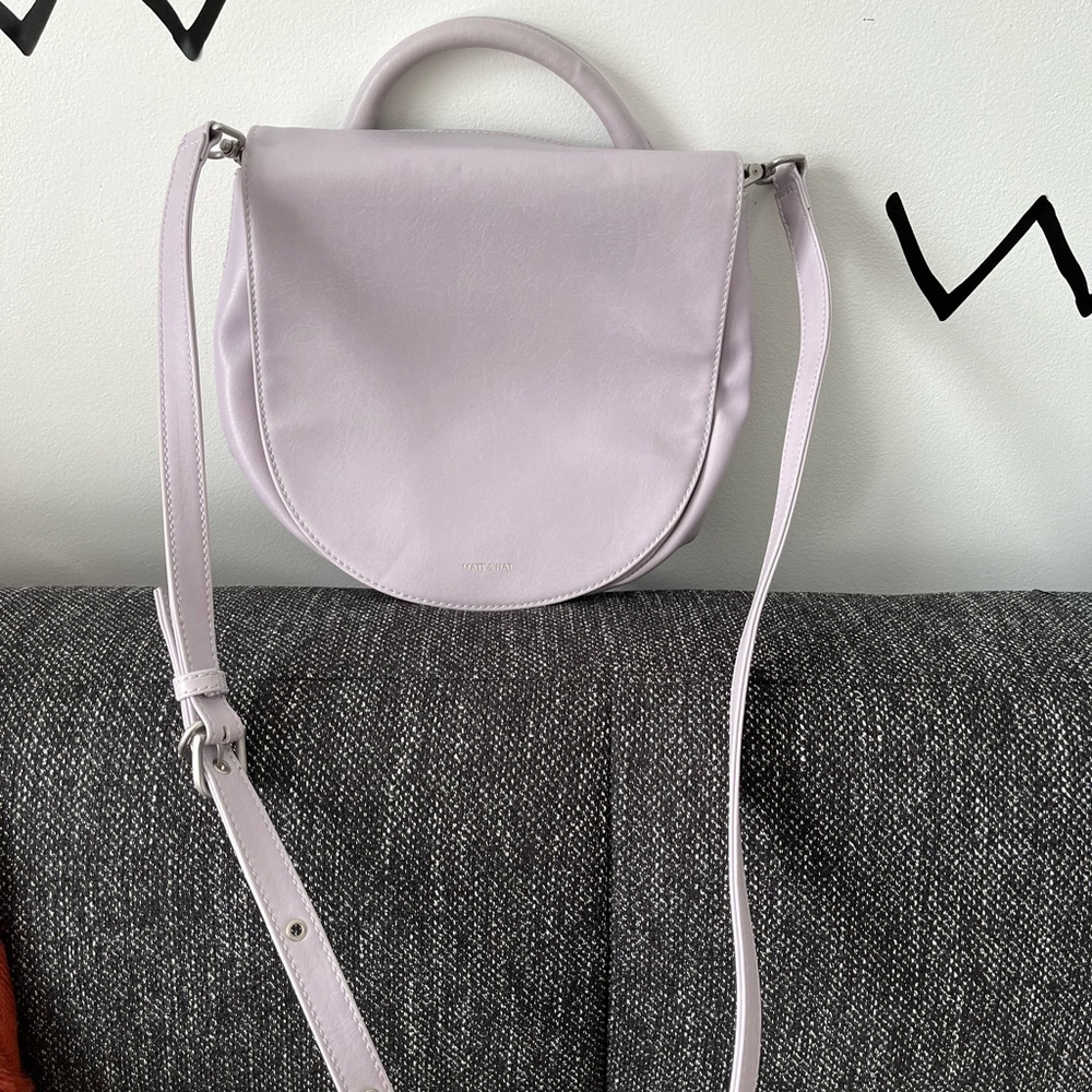 Matt & Nat lilac crossbody bag